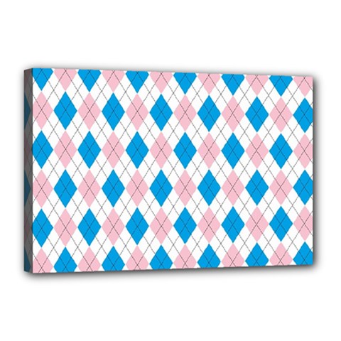 Argyle 316838 960 720 Canvas 18  X 12  (stretched) by vintage2030