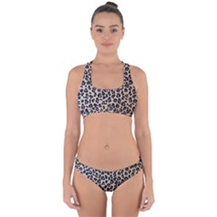 Leopard Cross Back Hipster Bikini Set by vintage2030