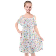 Flowery 3163512 960 720 Kids  Cut Out Shoulders Chiffon Dress by vintage2030