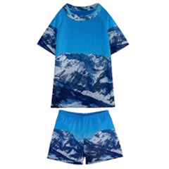 Mountain 4017326 960 720 Kids  Swim Tee And Shorts Set by vintage2030