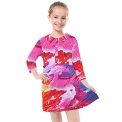 Abstract 2468874 960 720 Kids  Quarter Sleeve Shirt Dress by vintage2030