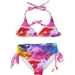 Abstract 2468874 960 720 Kids  Classic Bikini Set by vintage2030