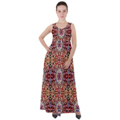 Abstract 32 Empire Waist Velour Maxi Dress by ArtworkByPatrick