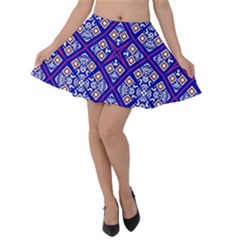 Symmetry Velvet Skater Skirt by Sobalvarro