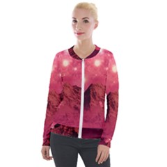 Manipulation Fantasy Photoshop Velour Zip Up Jacket by Wegoenart