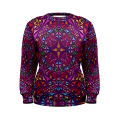 Kaleidoscope  Women s Sweatshirt by Sobalvarro