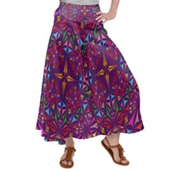 Kaleidoscope  Satin Palazzo Pants by Sobalvarro