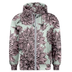 Flowers Men s Zipper Hoodie by Sobalvarro