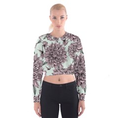 Flowers Cropped Sweatshirt by Sobalvarro