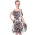 Flowers Kids  Cut Out Shoulders Chiffon Dress View1