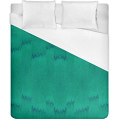 Love To One Color To Love Green Duvet Cover (california King Size) by pepitasart