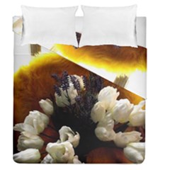 Tulips 1 2 Duvet Cover Double Side (queen Size) by bestdesignintheworld