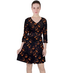 Jack O Lanterns Ruffle Dress by bloomingvinedesign