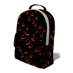 Jack O Lanterns Flap Pocket Backpack (large) by bloomingvinedesign