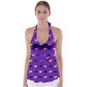 Elegant pugs Babydoll Tankini Top View1