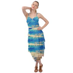 Skydiving 1 1 Layered Bottom Dress by bestdesignintheworld