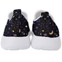 Starry Night  Space Constellations  Stars  Galaxy  Universe Graphic  Illustration Men s Slip On Sneakers View4