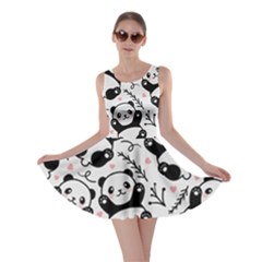 Panda Pattern Skater Dress by Vaneshart