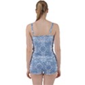 Boho Pattern Style Graphic Vector Tie Front Two Piece Tankini View2