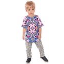 Marble Texture Print Fashion Style Patternbank Vasare Nar Abstract Trend Style Geometric Kids  Raglan Tee View1