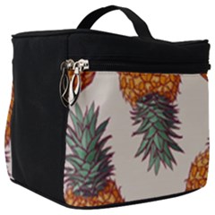 Seamless Pattern With Vector Illustrations Pineapples Make Up Travel Bag (big) by Vaneshart