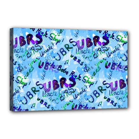 Ubrs Canvas 18  X 12  (stretched) by Rokinart