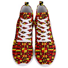 Rby 56 Men s Lightweight High Top Sneakers by ArtworkByPatrick