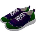 Mandala In Leaves,on Beautiful Leaves In Bohemian Style Mens Athletic Shoes View2