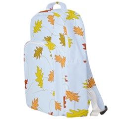 Every Leaf Double Compartment Backpack by WensdaiAmbrose