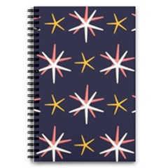 Sea Stars Pattern Sea Texture 5 5  X 8 5  Notebook by Vaneshart