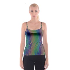 Texture Abstract Background Spaghetti Strap Top by Vaneshart