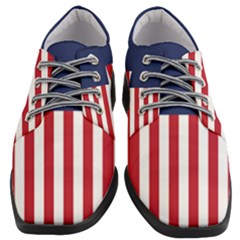 Betsy Ross Flag Usa America United States 1777 Thirteen Colonies Vertical Women Heeled Oxford Shoes by snek