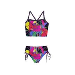 Club Fitstyle Fitness By Traci K Girls  Tankini Swimsuit by tracikcollection