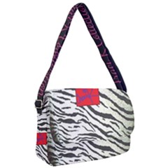 Striped By Traci K Courier Bag by tracikcollection