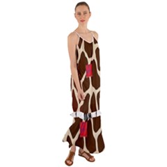 Giraffe By Traci K Cami Maxi Ruffle Chiffon Dress by tracikcollection