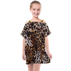 Cheetah By Traci K Kids  One Piece Chiffon Dress by tracikcollection