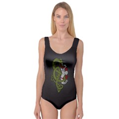 Pepe The Frog Rare Celtic Viking Norse Dragon Pattern Deus Vult Medieval Wojak Crusader Princess Tank Leotard  by snek