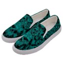 Skull Ghost Men s Canvas Slip Ons View2