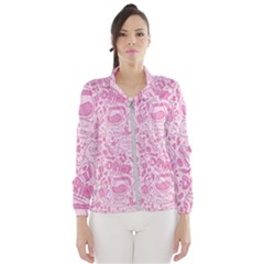 Coffee Pink Women s Windbreaker by Amoreluxe