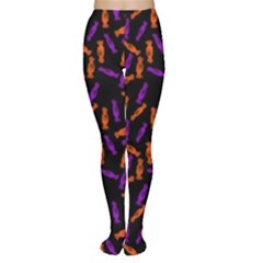 Halloween Candy On Black Tights by bloomingvinedesign