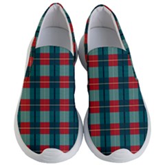 Pattern Texture Plaid Women s Lightweight Slip Ons by Mariart