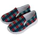 Pattern Texture Plaid Kids  Lightweight Slip Ons View2