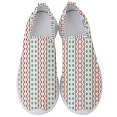 Pattern Line Background Wallpaper Men s Slip On Sneakers by Mariart