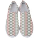 Pattern Line Background Wallpaper Men s Slip On Sneakers View1