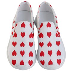 Heart Red Love Valentines Day Men s Lightweight Slip Ons by HermanTelo