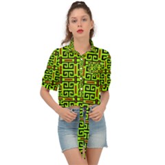 Ab 64 2 Tie Front Shirt  by ArtworkByPatrick