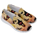 Funny Halloween Design, Pumpkin, Cat, Owl And Crow Women s Lightweight Slip Ons View3