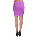 Background Polka Pink Bodycon Skirt View2