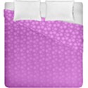 Background Polka Pink Duvet Cover Double Side (King Size) View1