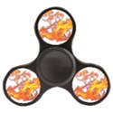 Can Walk on volcano Fire, white background Finger Spinner View1